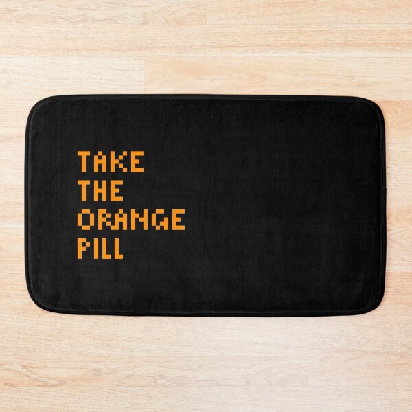 Item preview, Take the Orange Pill Bitcoin designed and sold by CyberRex.