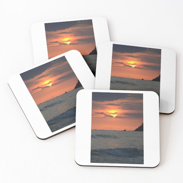 Item preview, Sunset Dark Water Photographic Print designed and sold by Mother-Nature65.