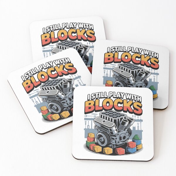Item preview, I Still Play With Engine Blocks designed and sold by louzza  shop.