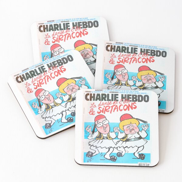 Item preview, Charlie Hebdo, François Hollande and Mrs Merkel designed and sold by JonDelorme.