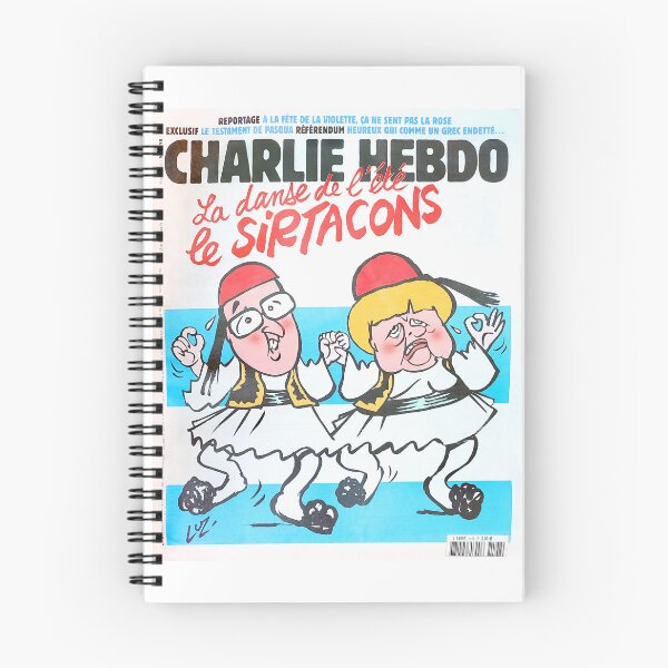 Item preview, Charlie Hebdo, François Hollande and Mrs Merkel designed and sold by JonDelorme.