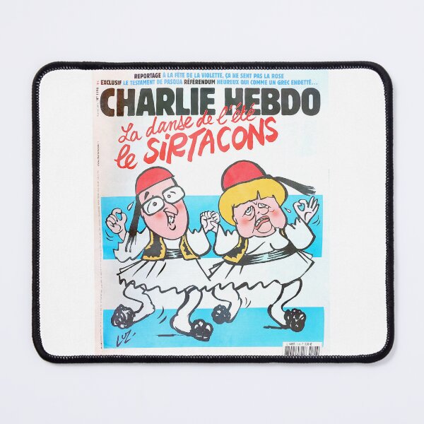 Item preview, Charlie Hebdo, François Hollande and Mrs Merkel designed and sold by JonDelorme.