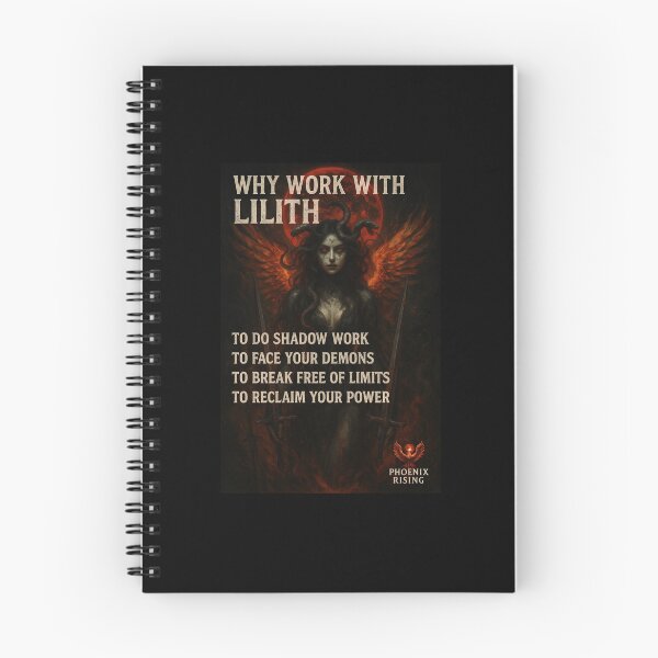 Item preview, Shadow Work with Lilith - Shdow Work and Pheonix Wisdom designed and sold by Earth Nature Creations.
