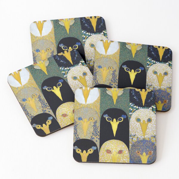 Item preview, NINE EAGLE FACES - illustration .2 designed and sold by lautir.