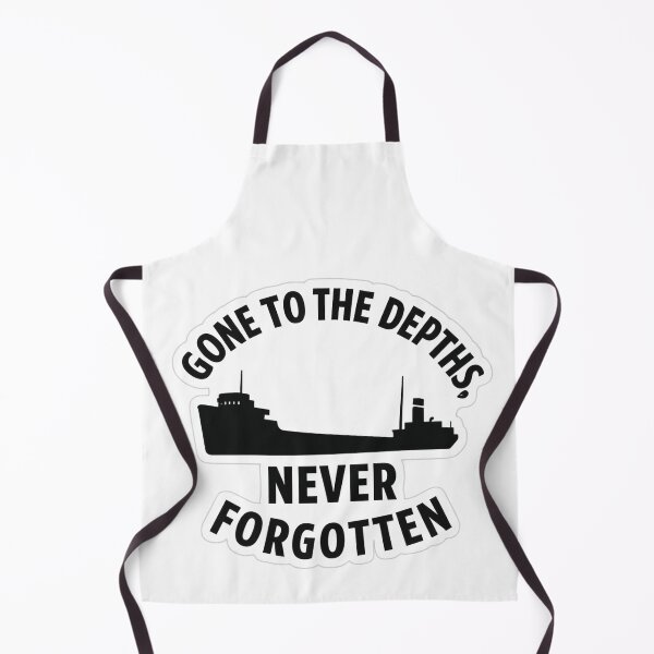 Item preview, Gone to the Depths Never Forgotten Sticker | Great Lakes Tragedy Tribute designed and sold by Gurjeetpixelart.