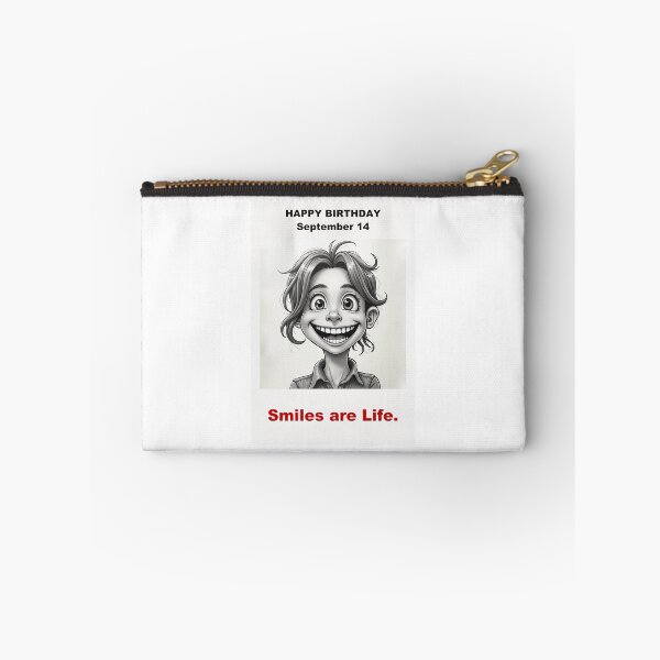 Item preview, Happy Birthday – September 14 • Smiles are Life  designed and sold by ariksworld.