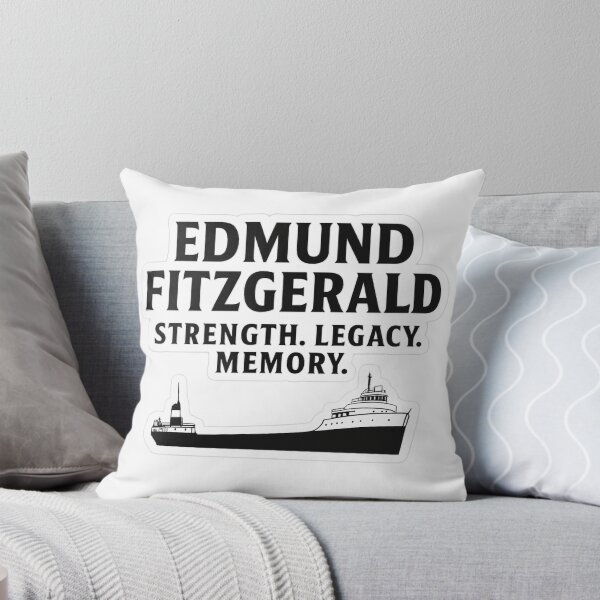 Item preview, Edmund Fitzgerald Strength Legacy Memory Sticker | Maritime Tribute Art designed and sold by Gurjeetpixelart.