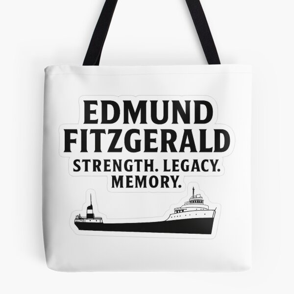 Item preview, Edmund Fitzgerald Strength Legacy Memory Sticker | Maritime Tribute Art designed and sold by Gurjeetpixelart.