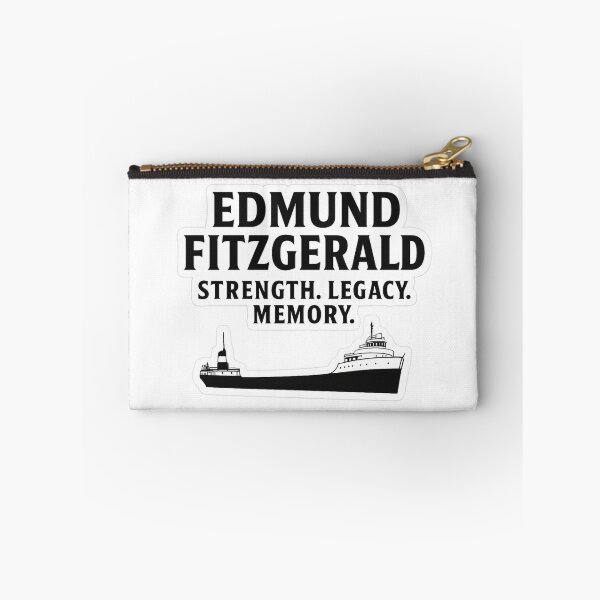 Item preview, Edmund Fitzgerald Strength Legacy Memory Sticker | Maritime Tribute Art designed and sold by Gurjeetpixelart.