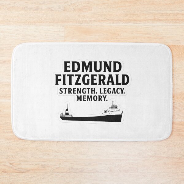 Item preview, Edmund Fitzgerald Strength Legacy Memory Sticker | Maritime Tribute Art designed and sold by Gurjeetpixelart.