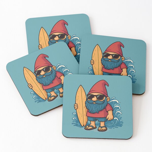 Item preview, The Gnome Surfer designed and sold by Cookies Rider Store.