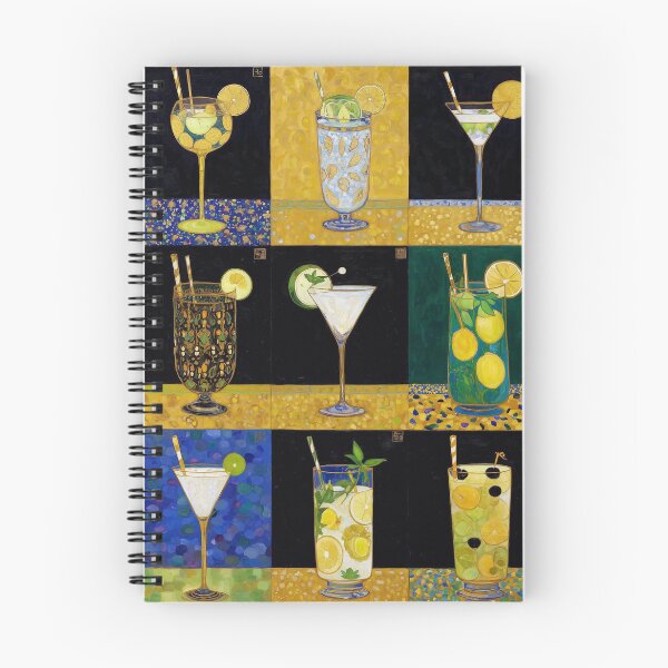 Item preview, NINE COCKTAIL GLASSES - illustration .1 designed and sold by lautir.