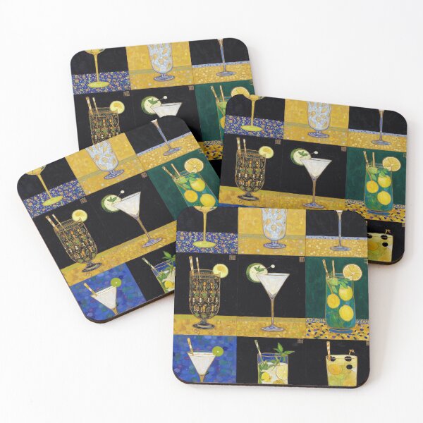 Item preview, NINE COCKTAIL GLASSES - illustration .1 designed and sold by lautir.