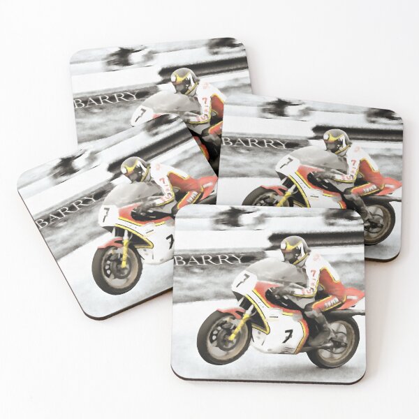 Item preview, Barry Sheene, Moto GP Legend Motorbike Racer Champion designed and sold by JonDelorme.