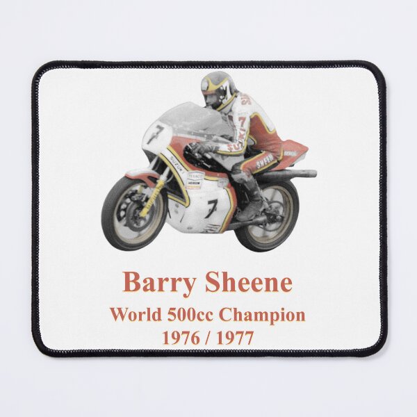 Item preview, Barry Sheene Moto GP Legend Motorbike Racer Champion designed and sold by JonDelorme.