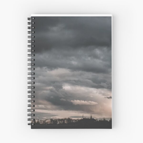 Item preview, Clouds Over Silhouette Landscape Photographic Print designed and sold by Mother-Nature65.