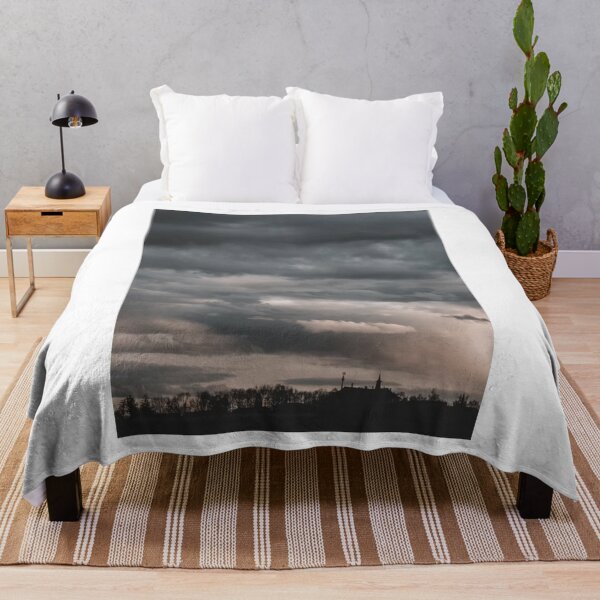 Item preview, Clouds Over Silhouette Landscape Photographic Print designed and sold by Mother-Nature65.