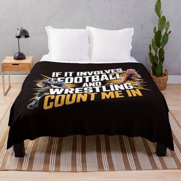 Artikelvorschau, Wenn es um Football und Wrestling geht, bin ich dabei! – T-Shirt für Sportbegeisterte entworfen und verkauft von Redgiant87x.