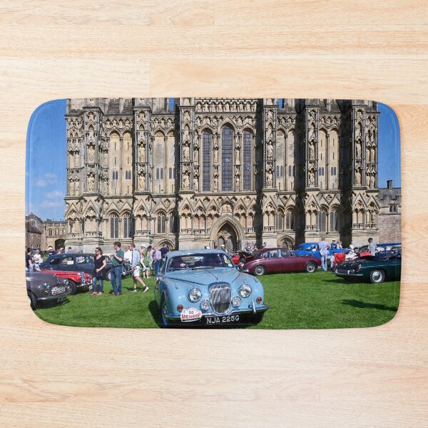Item preview, Daimler 250, 1968, vintage car at  Wells Cathedral designed and sold by JonDelorme.