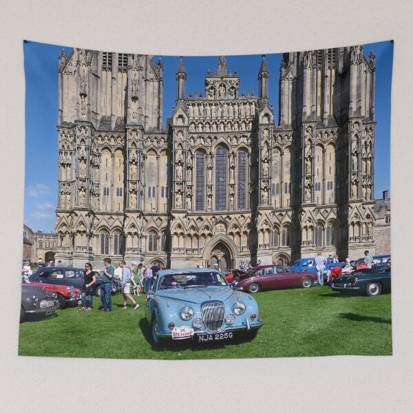 Item preview, Daimler 250, 1968, vintage car at  Wells Cathedral designed and sold by JonDelorme.