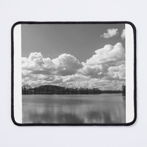Item preview, Fluffy White Clouds Over Calm Waters Photographic Print designed and sold by Mother-Nature65.