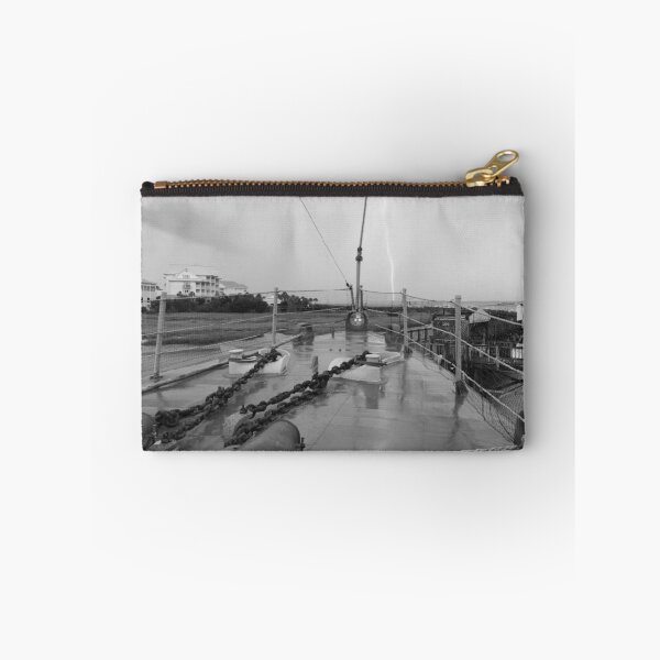 Item preview, Lightning Strikes Ship Deck Photographic Print designed and sold by Mother-Nature65.