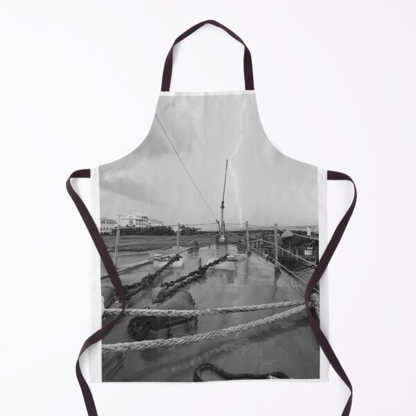 Item preview, Lightning Strikes Ship Deck Photographic Print designed and sold by Mother-Nature65.