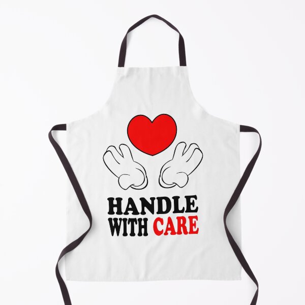 Item preview, Handle With Care – Cartoon Heart Design for Lovers and Dreamers designed and sold by denip.