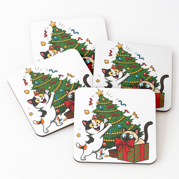 Item preview, Christmas Tree Decorating / Holiday Fun / Festive Chaos designed and sold by meesub.