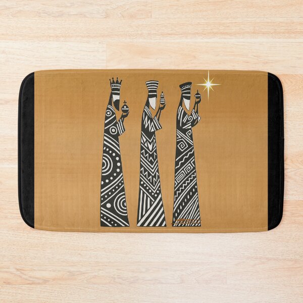 Item preview, Three Wise Men Black & White Christmas Nativity Art designed and sold by SoLunAgua ..
