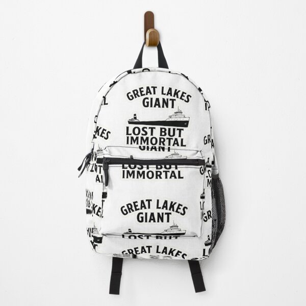 Item preview, Great Lakes Giant Lost But Immortal Sticker | Edmund Fitzgerald Tribute designed and sold by Gurjeetpixelart.