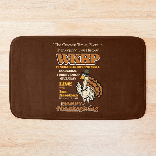 Item preview, WKRP Turkey Drop Giveaway Happy Thanksgiving designed and sold by theflandonian.