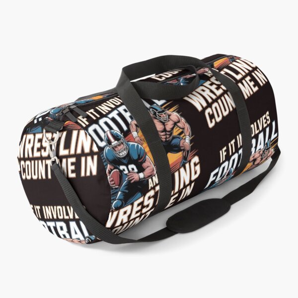 Item preview, If It Involves Football and Wrestling Count Me In – Funny Sports Fan Gift designed and sold by Redgiant87x.