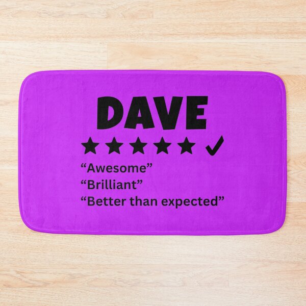 Item preview, Dave Review designed and sold by glowdesigns.