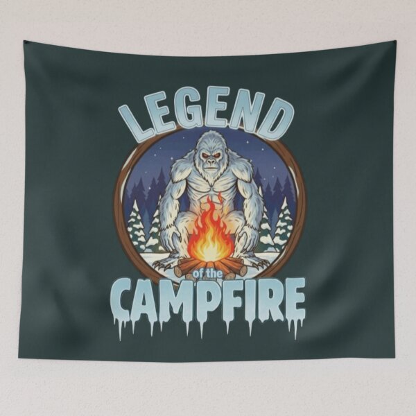 Item preview, Yeti - Legend of the Campfire designed and sold by Blaze & Trail Creative.