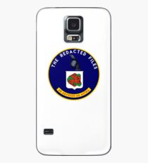 Redacted Files Podcast Logo Case/Skin for Samsung Galaxy