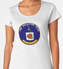 Redacted Files Podcast Logo Women's Premium T-Shirt