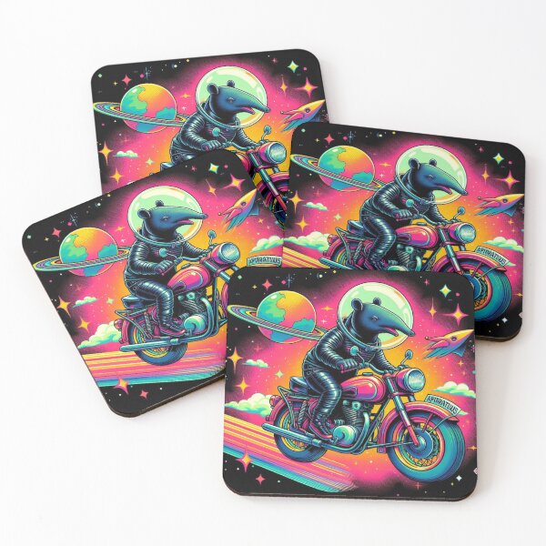 Item preview, Cute Tapir classic motorcycle riding designed and sold by Dogandesighn.