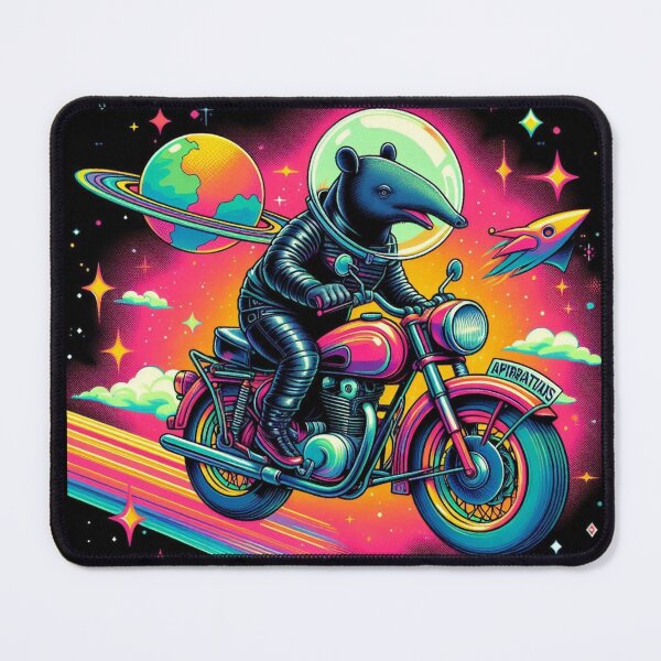 Item preview, Cute Tapir classic motorcycle riding designed and sold by Dogandesighn.