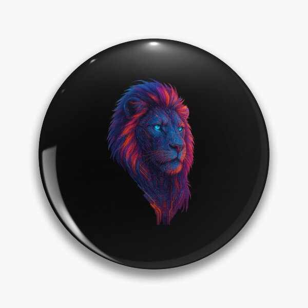 Item preview, Futuristic Lion designed and sold by SnowyEyes.