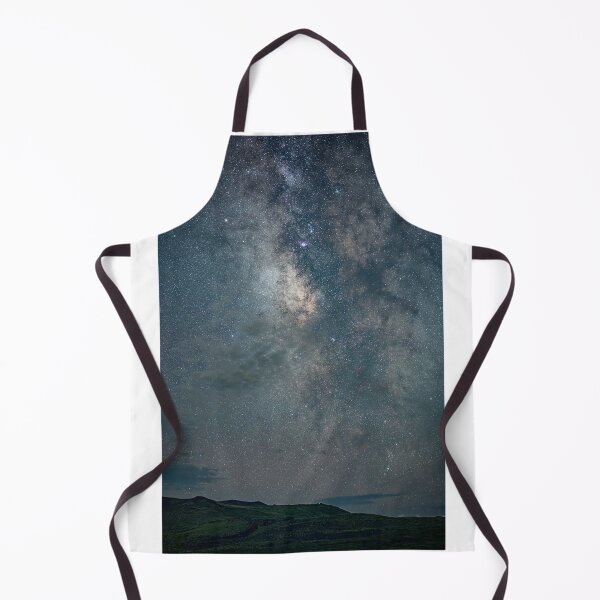 Item preview, Milky Way Night Sky Over Landscape Photographic Print designed and sold by Mother-Nature65.