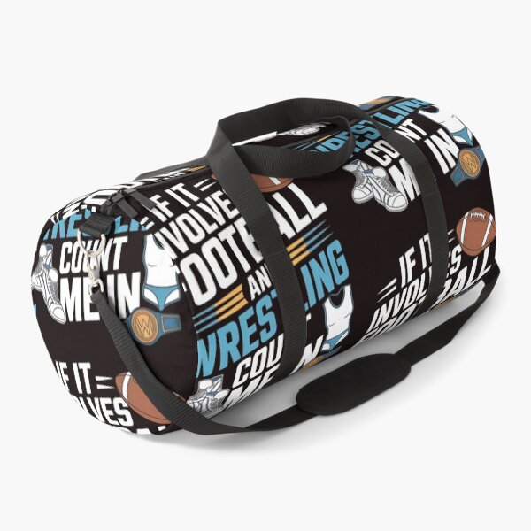 Item preview, If It Involves Football and Wrestling Count Me In – Dual-Sport Athlete Art designed and sold by Redgiant87x.