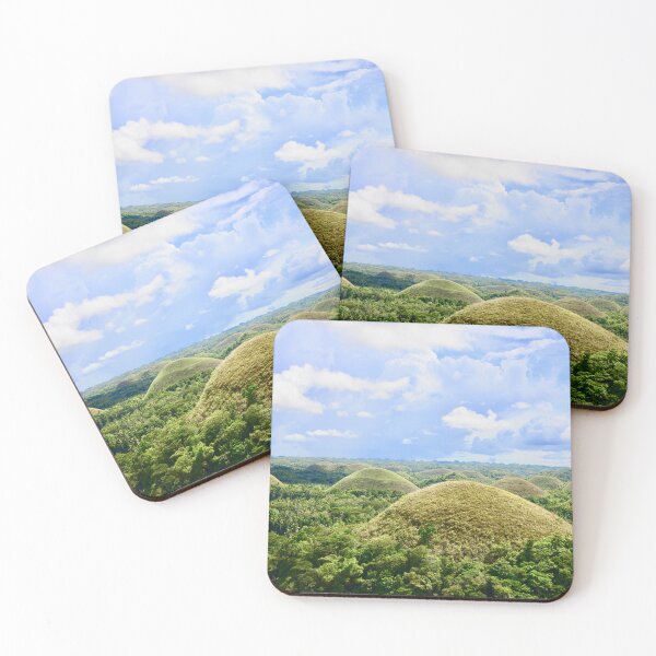 Item preview, Chocolate Hills in the Philippines – Majestic Landscape / Swiss Artwork Photography designed and sold by Raphael Wolf.