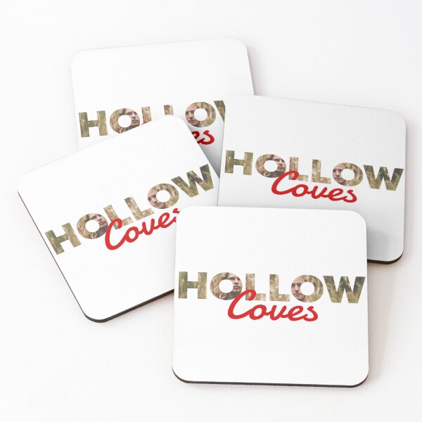 Item preview, Hollow coves music album cover art typography designed and sold by ARTeez⭐️⭐️⭐️⭐️⭐️.