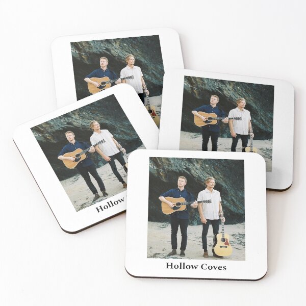 Item preview, Hollow coves music album cover art typography designed and sold by ARTeez⭐️⭐️⭐️⭐️⭐️.