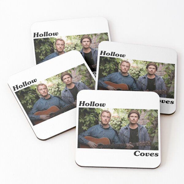 Item preview, Hollow coves music album cover art typography designed and sold by ARTeez⭐️⭐️⭐️⭐️⭐️.