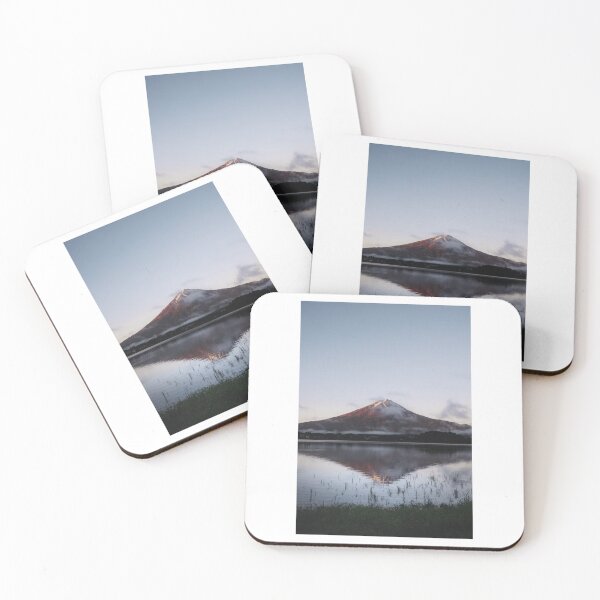 Item preview, Lakeside Distant Mountain Photographic Print designed and sold by Mother-Nature65.