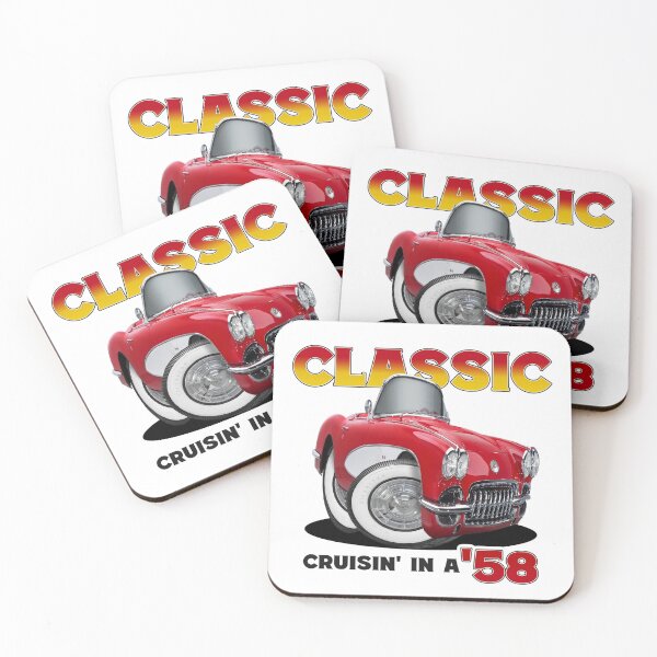 Item preview, Classic 1958 Vette designed and sold by Wilcox PhotoArt.