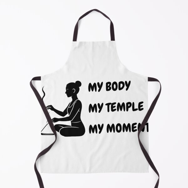 Item preview, My Body My Temple Yoga Meditation Design designed and sold by NIcholas-Soares.