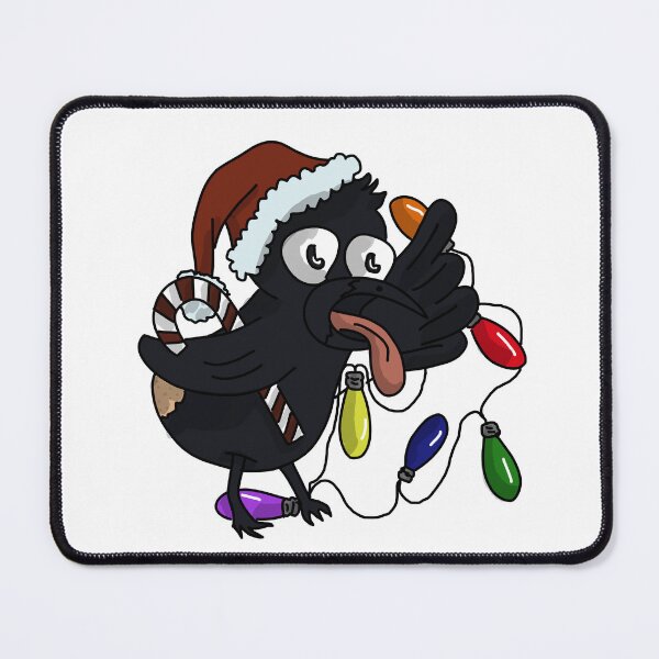 Item preview, Cute Christmas Crow/Raven  designed and sold by xuxucomics.